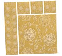 PACKOVE 40pcs Gold Rose Paper Napkins Disposable Decorative Table Serviettes Absorbent Bathroom Bar Napkins for Wedding Bridal Shower Birthday Party