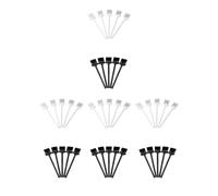 PACKOVE 40pcs Small Cleaning Brushes for Electronic Components and Hearing Aid Cleaning with Plastic Material and Simple Design, for Coffee Machine and Household Use