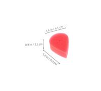 PACKOVE 48pcs High-density Face Painting Sponges for Teardrop Shape Ergonomic Paint Applicators Smooth Even Color Application for Parties Festivals Body Art Creative Use