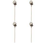 PACKOVE 4pcs Cigar Accessories for Cigar Poker Draw Tool Dredge Tool Poker Sticks