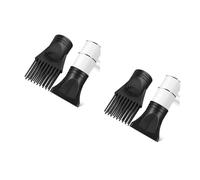 PACKOVE 4pcs Dryer Diffuser Nozzle Hair Dryer Diffuser Plastic Comb Nozzle for Curling and Smoothing Hair Styles