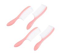 PACKOVE 4Pcs Hairdressing Comb Wide Tooth Fine Teeth Styling Brushes for Women Static Heat Resistant Durable Hair Care Tools for Detangling and Styling