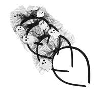 PACKOVE 4pcs Halloween Ghost Headband Spooky Party Cosplay Costume Hair Accessories Decoration for Monster Theme Festival