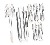 PACKOVE 4pcs Lip Gloss Tube DIY Lip Balm Containers Cap Lipstick Tube Wand for Travel