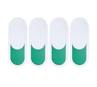 PACKOVE 4pcs Privacy Sign Slider Door Signs for Office and Bathroom, Pmma Material, Easy to Install, Simple Style, Display Status for Vacant Or Occupied Use