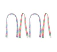 PACKOVE 4pcs Pu Handle Grip Tape for Badminton Rackets and Fishing Rods with Excellent Sweat Absorption and Non-slip Feature, Stylish Design Suitable for Intense Activities and Sports