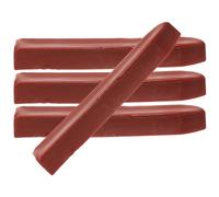 PACKOVE 4pcs Red Antique Sealing Wax Sticks for Envelope Letter Sealing Hard Crisp Diamond Shape Wax Suitable for Documents and Invitations in Vintage Style