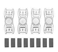 PACKOVE 4pcs Swim Goggles Buckles Plastic Strap Buttons Replacement Clips Universal Swimming Accessories for Boys Youth