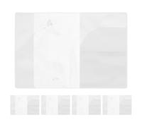 PACKOVE 5 Pcs Passport Holder Covers PVC Waterproof Passport Case and Document Protector Sleeves for Travel and Home Use Reliable