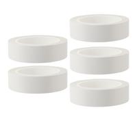 PACKOVE 5 Rolls White Duct Tape Pvc 3 Roll White Painters Tape Bundling Multi-function for Floor Marking and Workshop Use