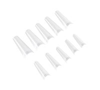 PACKOVE 500Pcs Transparent Nail Display Cards Manicure Practice Accessories for Nail Art and Color Palette Smooth Material for Easy Use and Reordering