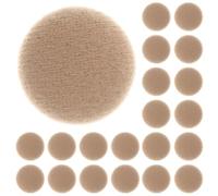 PACKOVE 50pcs Car Roof Repair Kit with Beige Flannelette Headliner Buttons, Interior Ceiling Fabric Fixing Buckles for Auto Roof Liner Repair and Headliner Rivets Replacement