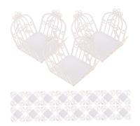 PACKOVE 50Pcs Elegant Truffle Cups Hollow out Chocolate Paper Holders for Weddings Parties Events Candy Wrappers to Impress Guests and Keep Treats Fresh