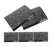 PACKOVE 50pcs Money Saving Challenge Sheets Stickers Savings Track Charts Digital Number Sticker Black Paper Adhesive Material with Counting Functionality for Teaching Financial Literacy