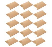 PACKOVE 50pcs Paper Pillow Candy Boxes Lightweight Compact Small Boxes for Wedding, Graduation, and Celebrations Party Favour Containers with Simple Elegant Design