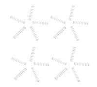 PACKOVE 50pcs Stainless Steel Pen Springs Replacement for Ballpoint and Gel Pens with Heavy Duty Strength and Consistent Writing Flow, for Writing and Stationery Repair