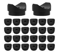 PACKOVE 50pcs Walker Spacer Duckbill Spacers Plastic Curved Round Washers for Mobility Aid Precise Installation Wear Resistant Noise Reduction for Home Use and Rehabilitation Centers