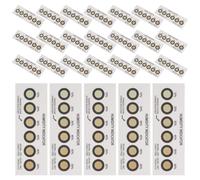 PACKOVE 50pcs Yellow Humidity Indicator Paper Card with 6-Point Moisture Reading for Electronic Components and Jewelry, Paper Material with Visual Indication, for Warehouse and Shipping