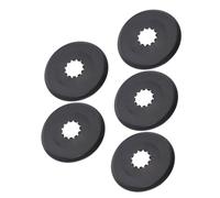 PACKOVE 5pcs Black Plastic Bike Chain Protector Cover for Mountain Bike Freewheel and Sprocket, Made of Sturdy Pp Material, Prevents Chain Slip and Prolongs Sprocket Life, for Mountain