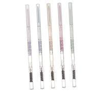 PACKOVE 5pcs Brow Pen Microblading Eyebrow Pencil Sweatproof Ash Eyebrow Pencil