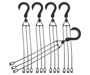 PACKOVE 5pcs Hanging Plant Pot Plastic Hooks Sturdy Flowerpot Hook with Simple Installation and Good Load-Bearing Capacity for Window Sill and Balconies