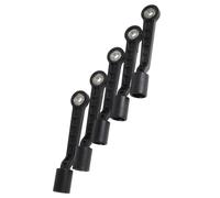 PACKOVE 5pcs Mm-13mm Inner Linkage Rod for Muscle Massage Tool Replacement, Plastic Direct Connecting Rod Compatible with Percussion Massager, Reliable Restoration for Professional Massage