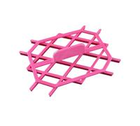 PACKOVE 5pcs Plastic Rhombus Shape Cookie Cutter Baking Tool for Decorating Cakes and Cutting Fruits, for Baking and DIY Kitchen Use