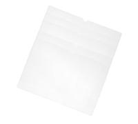 PACKOVE 5pcs PVC Business License Document Protective Covers A4 Landscape 0.35mm Thick File Jackets Multi-Functional Office Document Sleeves for Certificate and Paper Protection