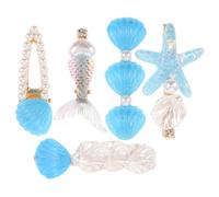 PACKOVE 5pcs Seashell Hair Clip Shell Clips for Women Bang Decorative Side Hair Accessory Styling Accessories for Beach Party