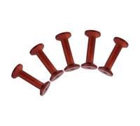 PACKOVE 5pcs Wooden Thread Spools for Sewing and Crafting with Antique Vintage Style, Sturdy Wood Material to Keep Workspace Organised, for Sewing Area and Jewelry Wrapping Projects