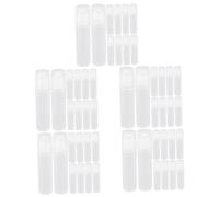 PACKOVE 5sets 10pcs Portable Travel Perfume Bottles Refillable Roller Ball Essential Oil Containers UV Protection Corrosion Resistant Convenient Travel Multi Function Bottles 10pcs*5