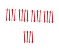 PACKOVE 5sets 4pcs Double Sided Cleaning Brushes Ergonomic Travel Toothbrushes for Braces Compact and Portable Care Tool with Strong Cleaning Power for Personal Use 4pcs*5
