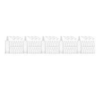 PACKOVE 5sets Plastic Breaker Groove Design Vial Opener for Safe Use Lightweight Bottle Diverter for Healthcare Professionals Hospitals 20pcs*5