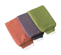 PACKOVE 6pcs Bathing Accessory Shower Gloves Exfoliating Gloves for Body Scrub