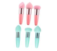 PACKOVE 6pcs Beauty Makeup Puff Pens Wet Dry Makeup Pens Cosmetic Tools for Foundation Application for Go Touch Ups