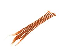 PACKOVE 6pcs Crochet Fake Braids Hair Wigs Braids Synthetic Wig Extensions for Women Easy to Wear Lightweight and Fashionable for Parties and Cosplay