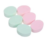 PACKOVE 6pcs Hydrophilic Makeup Sponges Face Paint Blenders Soft Comfortable Foundation Applicators Puff for Women Egg Shape Wet Dry Use