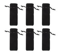 PACKOVE 6pcs Lipstick Storage Bag Travel Pouches for Toiletries Cosmetics Organiser Bag
