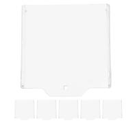 PACKOVE 6pcs Manual Pull Cover for Fireproof Switch and Manual Call Point, High-strength Abs Protective Alarm Cover with Effortless Installation, for Public and Residential Spaces Safety