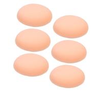 PACKOVE 6pcs No Powder Sponge Makeup for Face Blending Small for Foundation and Loose Powder Application