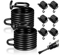 PACKOVE 6pcs Pneumatic Air Hammer Springs Replacement Set Large Sturdy Steel Retainer Springs for Air and Pneumatic Shovel Accessories Industrial Tool Spare Parts