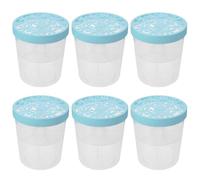 PACKOVE 6pcs Refillable Moisture Absorber Box for Kitchen and Shoe Cabinet, Plastic Material with Space Saving and Design, Reusable Dehumidifier to Remove Damp and Humidity