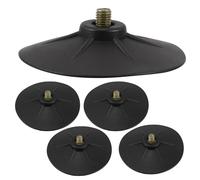 PACKOVE 6pcs Replacement Suction Base for Boxing Bag Sandbag Sucker with M8 Large Suction Cups, Vertical Rubber Tumbler Parts for Freestanding Punching Bag Accessories