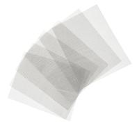 PACKOVE 6pcs Stainless Steel Fine Mesh Screens for Automotive Bumper Repair Sturdy Wire Mesh Sheets for Car Body Patch for Auto Maintenance