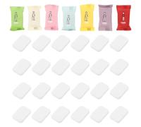 PACKOVE 70pcs Disposable Compressed Coin Towels Travel Wash Cloths Portable Soft Cloth Face Wipes for Outdoor Activities and Beauty Salon Use