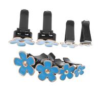 PACKOVE 8pcs Car Perfume Decorative Clip Flower Air Vent Clips Daisy Car Decor Fragrance Vent Air Conditioning