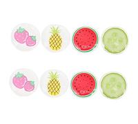 PACKOVE 8pcs Cooling Eye Masks Pvc Ice Eye Patches for Travel Office Outdoor Use Reusable Wear-resistant