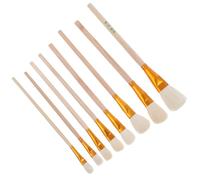 PACKOVE 8pcs Hand Pollination Tools Wood Pollinator Pens Easy to Use Increase Yield Succulent Plant Fruit Garden Solution to Failure of Pollination
