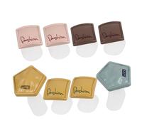 PACKOVE 8pcs Silicone Toe Separators Decorative Toe Spacers for Pedicure Nail Art Separators