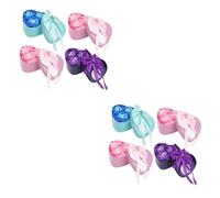 PACKOVE 8pcs Soap Rose Flower Box Creative Iron Box for Valentine's Day Mother's Day and Special Occasions Mixed Aromatic Rose Soap Flowers for Home Decor and Gifting